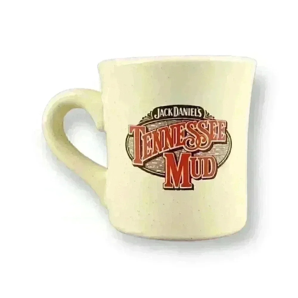 Jack Daniels Whiskey Tennessee Mud Recipe Restaurant Diner Style Coffee Mug Cup